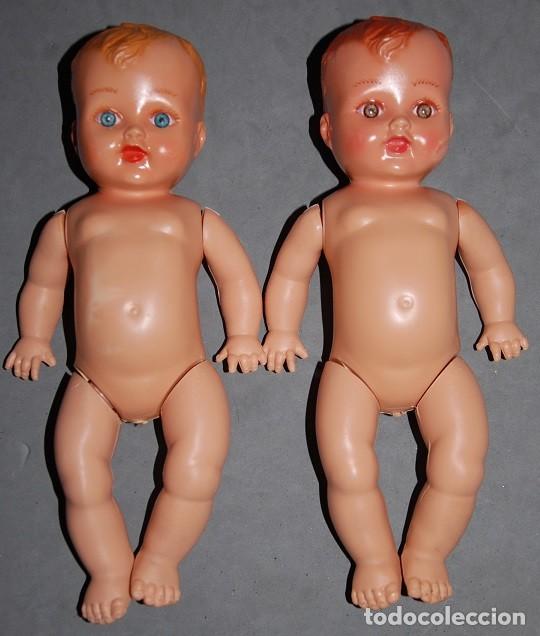 Mu&ntilde;ecas espa&ntilde;olas modernas: PAREJA DE MU&Ntilde;ECOS DE CELULOIDE MARCA ARTE MODEL - Foto 2