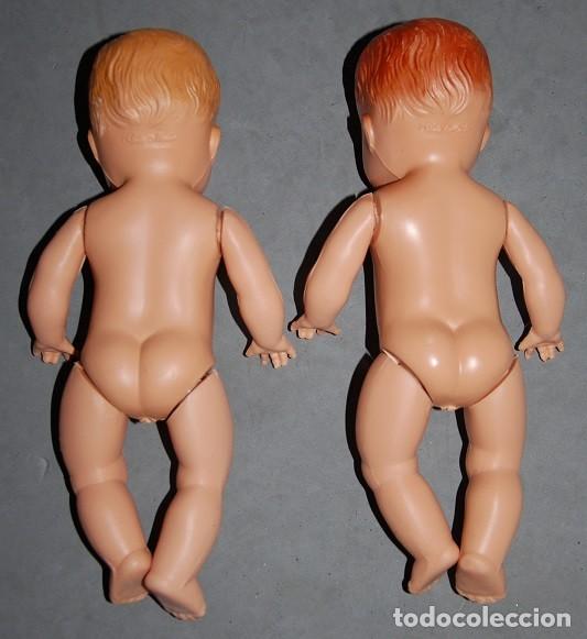 Mu&ntilde;ecas espa&ntilde;olas modernas: PAREJA DE MU&Ntilde;ECOS DE CELULOIDE MARCA ARTE MODEL - Foto 3