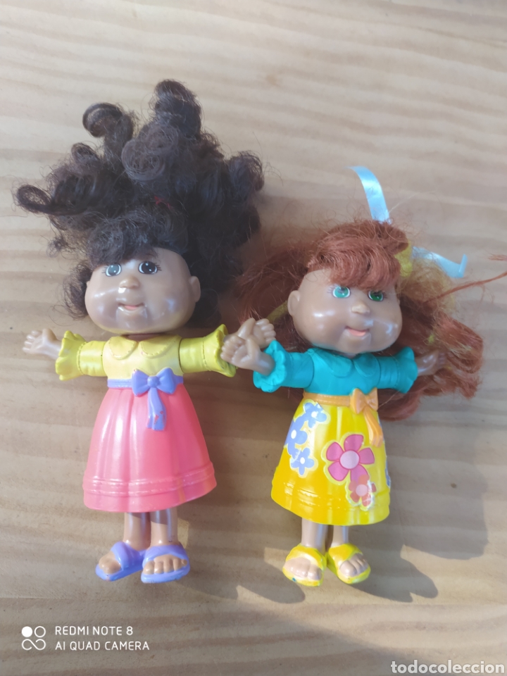 Mu&ntilde;ecas espa&ntilde;olas modernas: Dos Mini mu&ntilde;ecas Rebollo de PVC. - Foto 1