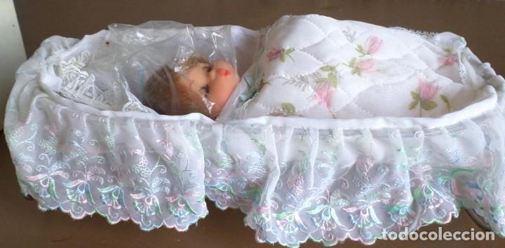 Mu&ntilde;ecas espa&ntilde;olas modernas: MU&Ntilde;ECA MOCOSITA CON CUNA - Mu&ntilde;ecas EDA - Foto 7