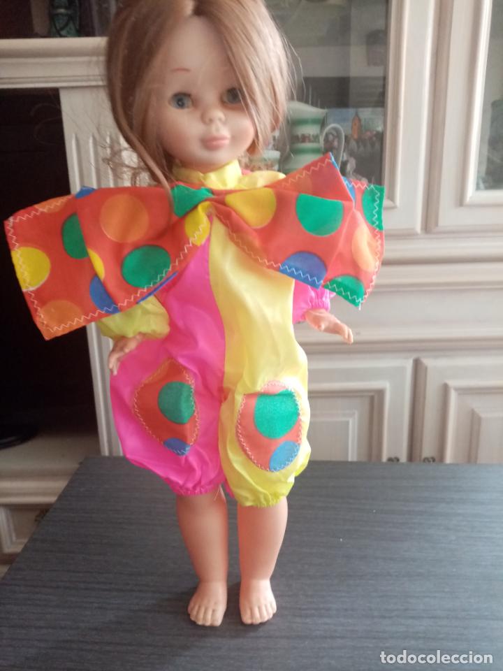Mu&ntilde;ecas espa&ntilde;olas modernas: Traje payaso para mu&ntilde;eco - Foto 1
