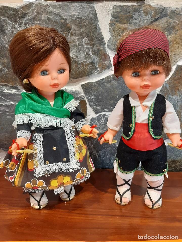 Mu&ntilde;ecas espa&ntilde;olas modernas: Preciosa pareja de mu&ntilde;ecos - Foto 1
