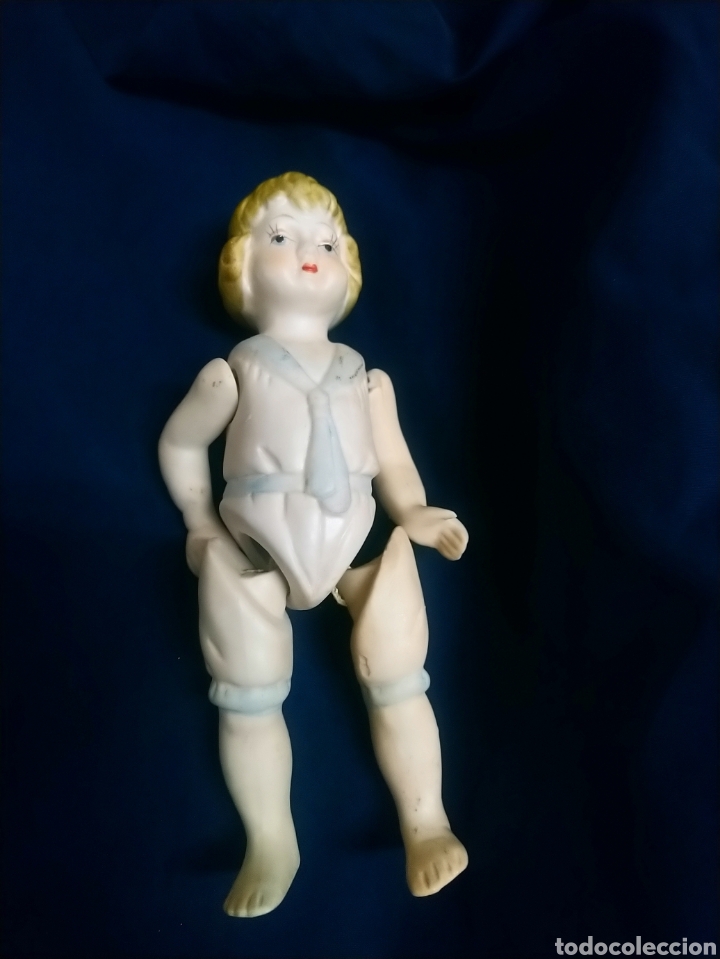 Mu&ntilde;ecas espa&ntilde;olas modernas: Antigua Mu&ntilde;eca en Biscuit - Foto 1