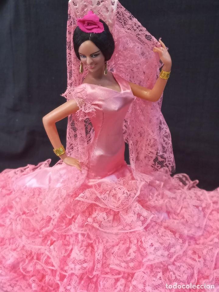 Mu&ntilde;ecas espa&ntilde;olas modernas: MU&Ntilde;ECA &uml;MAR&Iacute;N&uml; (ROSA-COLA) 32cm - Foto 2