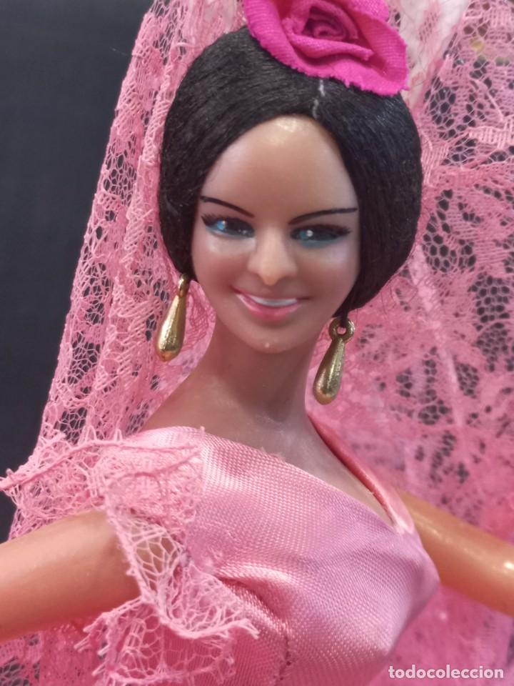 Mu&ntilde;ecas espa&ntilde;olas modernas: MU&Ntilde;ECA &uml;MAR&Iacute;N&uml; (ROSA-COLA) 32cm - Foto 3