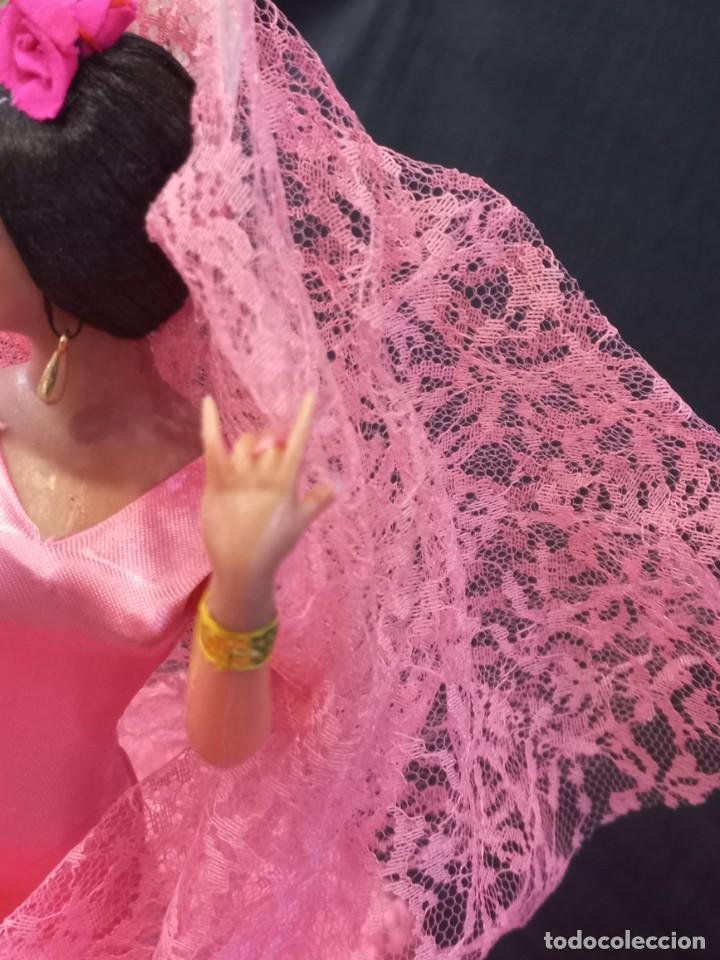 Mu&ntilde;ecas espa&ntilde;olas modernas: MU&Ntilde;ECA &uml;MAR&Iacute;N&uml; (ROSA-COLA) 32cm - Foto 4
