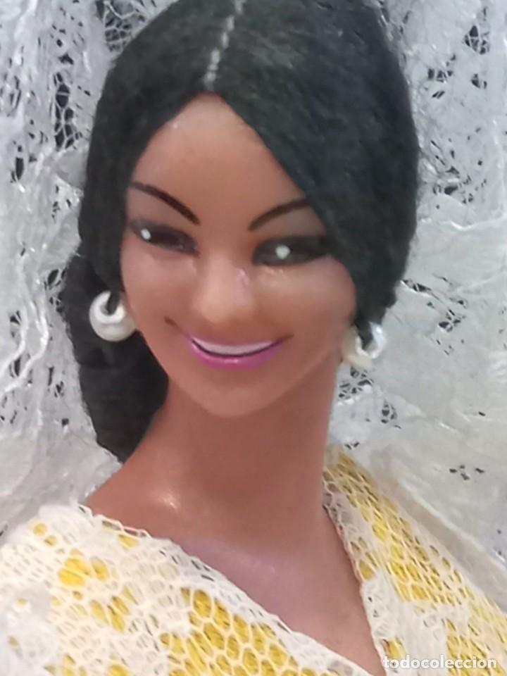 Mu&ntilde;ecas espa&ntilde;olas modernas: MU&Ntilde;ECA &uml;MAR&Iacute;N&uml; (AMARILLO-BLANCO) 26cm - Foto 5