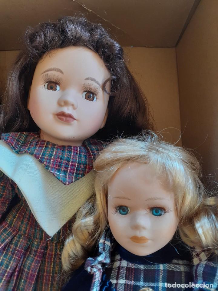 Mu&ntilde;ecas espa&ntilde;olas modernas: Tres mu&ntilde;ecas de porcelana. - Foto 2
