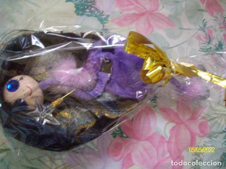 Mu&ntilde;ecas espa&ntilde;olas modernas: MU&Ntilde;ECA HADA O BRUJA BUENA 28 CM - Foto 3