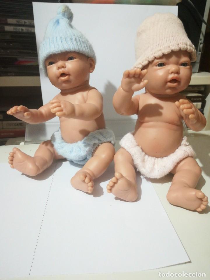 Moderne spanische Puppen: Mellizos gemelos beb&eacute; sexados ni&ntilde;o y ni&ntilde;a 20 cm, Nines d'Onil