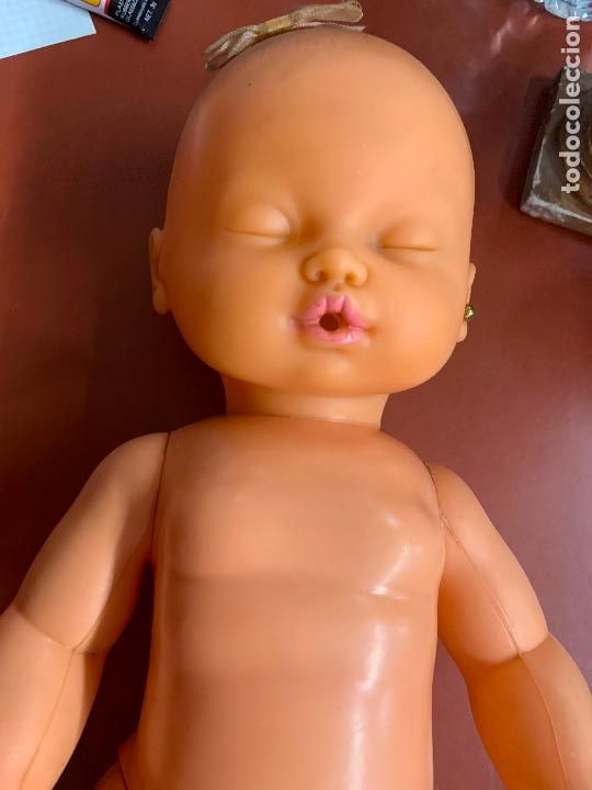 Mu&ntilde;ecas espa&ntilde;olas modernas: Antigua mu&ntilde;eca bebe, DULCE de MAJBER. Rara. 36cms - Foto 1