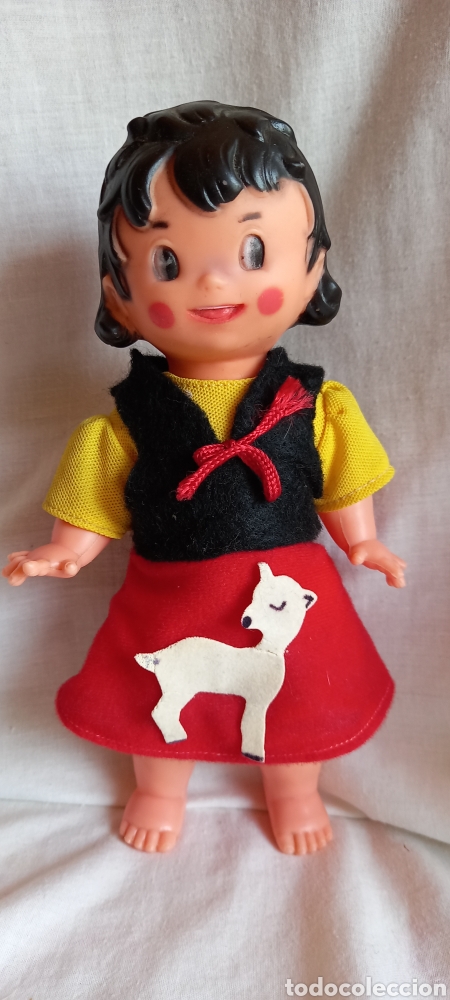 Mu&ntilde;ecas espa&ntilde;olas modernas: BONITA Y ORIGINAL MU&Ntilde;ECA HEIDI DE LOS 70 - Foto 25