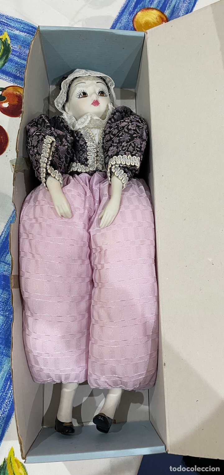 Mu&ntilde;ecas espa&ntilde;olas modernas: Arlequin lady doll - Foto 4