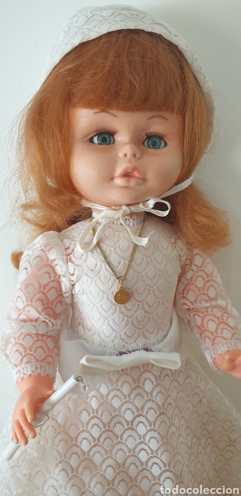 Mu&ntilde;ecas espa&ntilde;olas modernas: Mu&ntilde;eca de Comuni&oacute;n a&ntilde;os 70 - Foto 1