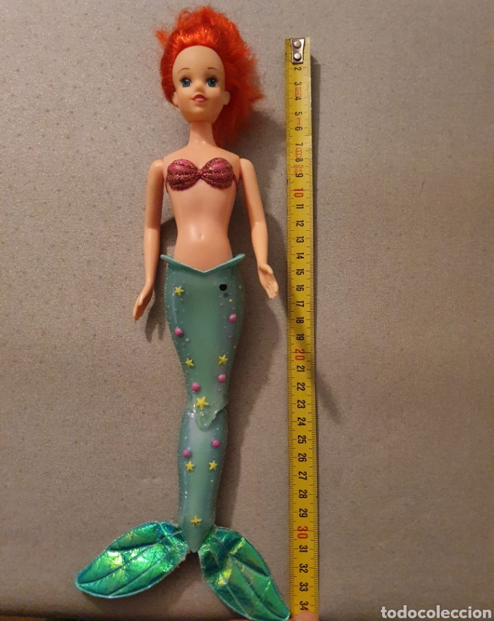 Mu&ntilde;ecas espa&ntilde;olas modernas: Mu&ntilde;eca sirenita Disney - Foto 5
