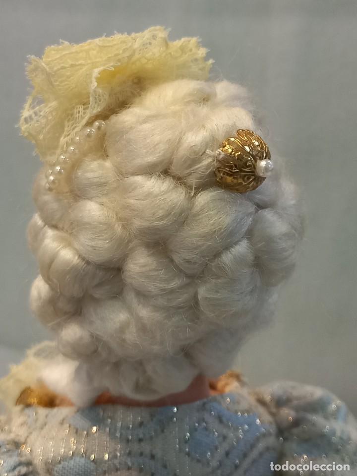 Mu&ntilde;ecas espa&ntilde;olas modernas: MU&Ntilde;ECA-43cm (MAR&Iacute;N) celeste y amarillo &uml;VERSALLES&uml; - Foto 5