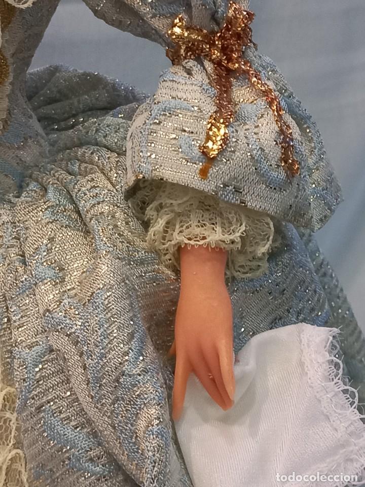 Mu&ntilde;ecas espa&ntilde;olas modernas: MU&Ntilde;ECA-43cm (MAR&Iacute;N) celeste y amarillo &uml;VERSALLES&uml; - Foto 11
