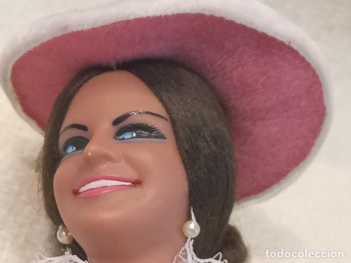 Mu&ntilde;ecas espa&ntilde;olas modernas: MU&Ntilde;ECA-43cm (MAR&Iacute;N) SOMBRILLA-CULOTE rosa - Foto 5