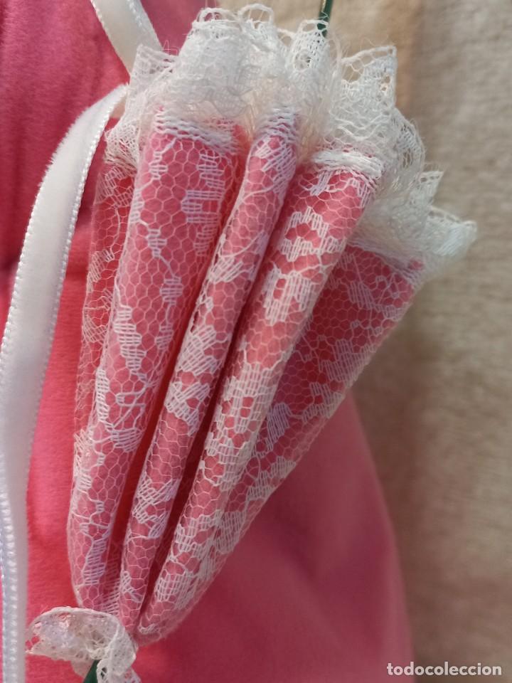 Mu&ntilde;ecas espa&ntilde;olas modernas: MU&Ntilde;ECA-43cm (MAR&Iacute;N) SOMBRILLA-CULOTE rosa - Foto 8