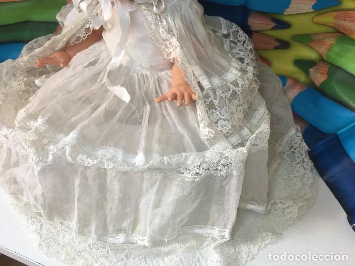 Mu&ntilde;ecas espa&ntilde;olas modernas: ANTIGUA MU&Ntilde;ECA CON VESTIDO BLANCO - Foto 5