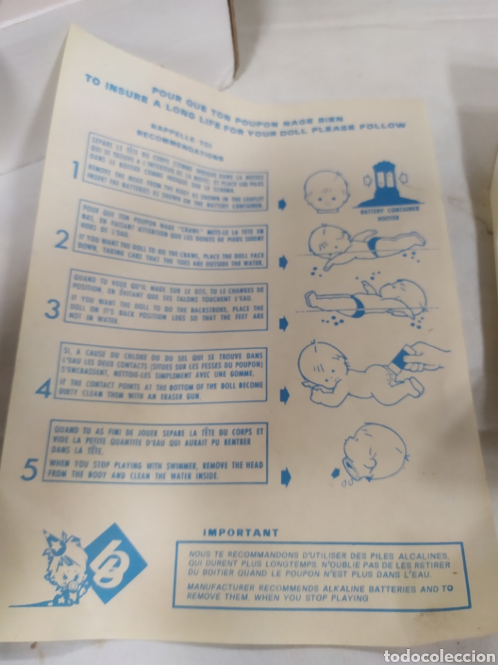 Mu&ntilde;ecas espa&ntilde;olas modernas: Mi beb&eacute; nadador de BeBe - Foto 3