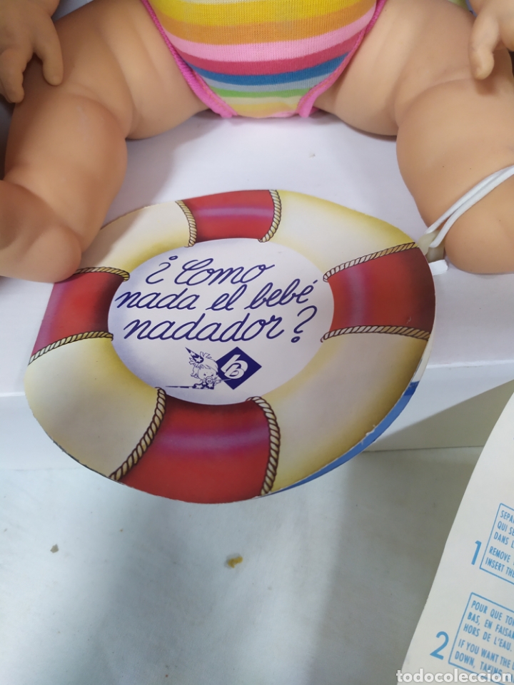 Mu&ntilde;ecas espa&ntilde;olas modernas: Mi beb&eacute; nadador de BeBe - Foto 4
