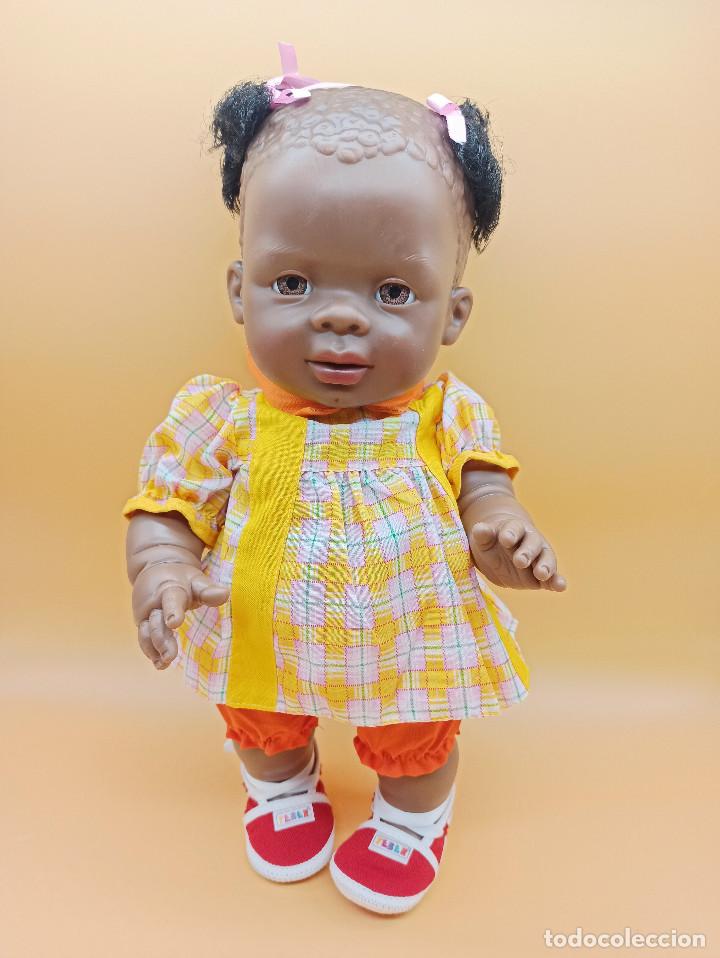 muñeca de miniland modelo africano 36 cm - Compra venta en todocoleccion