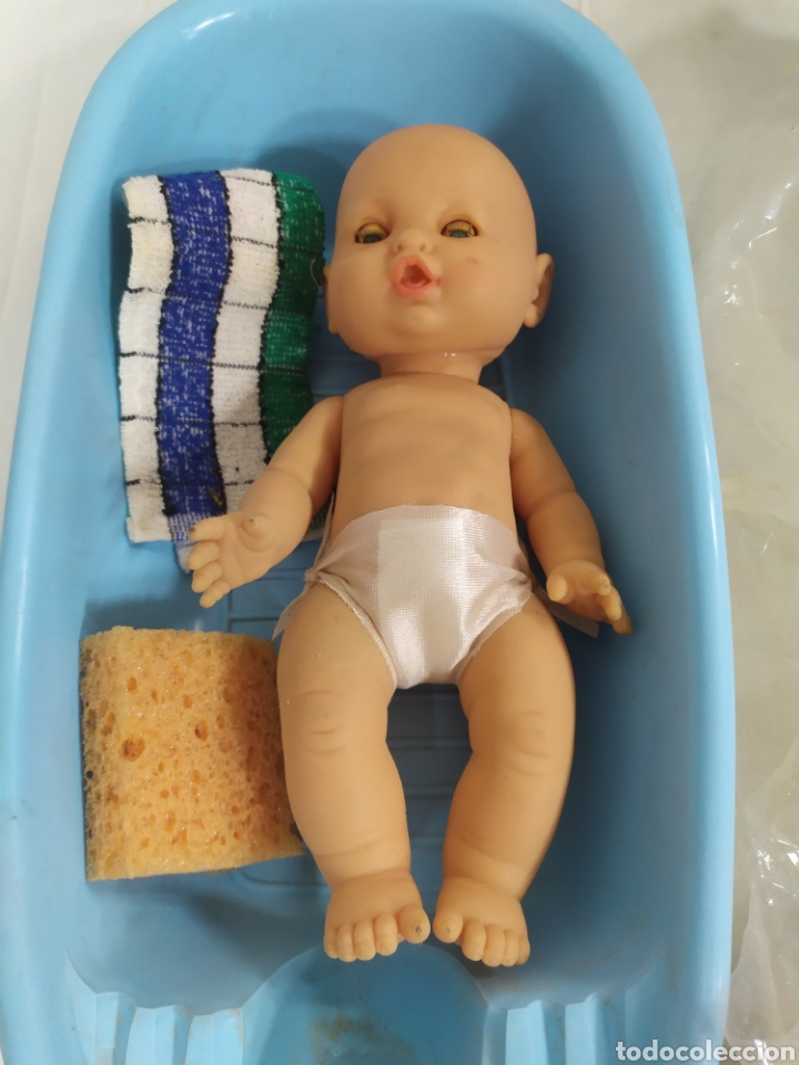 Mu&ntilde;ecas espa&ntilde;olas modernas: Beb&eacute; con ba&ntilde;era de Rivera Domenech - Foto 2
