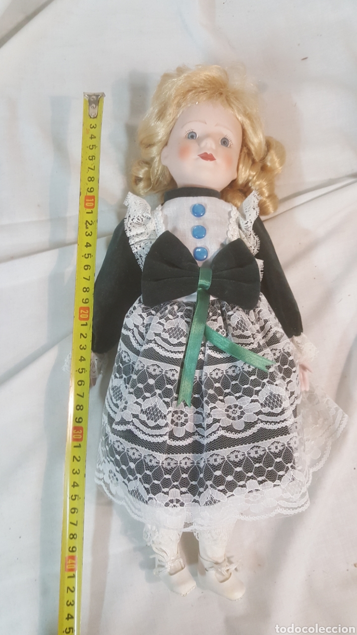Mu&ntilde;ecas espa&ntilde;olas modernas: MU&Ntilde;ECA DE PORCELANA RUBIA - Foto 2