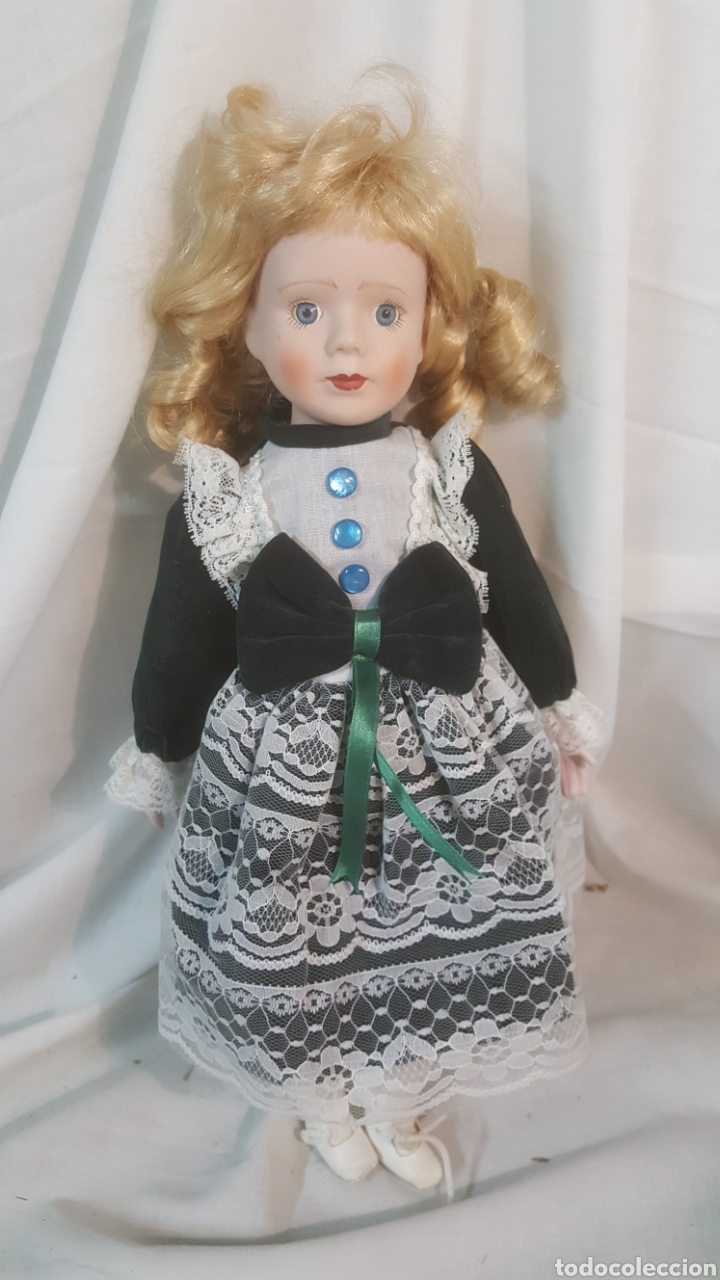 Mu&ntilde;ecas espa&ntilde;olas modernas: MU&Ntilde;ECA DE PORCELANA RUBIA - Foto 1