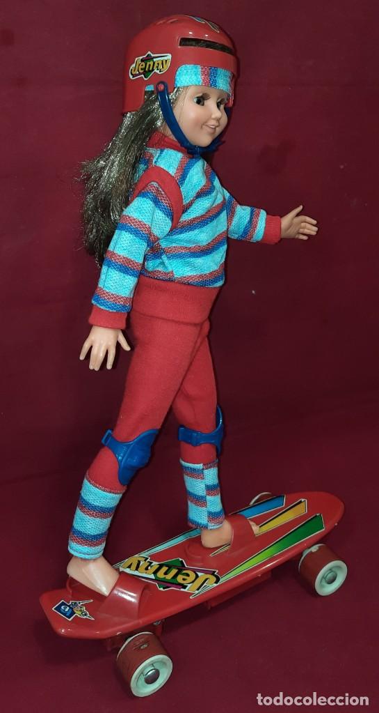 Mu&ntilde;ecas espa&ntilde;olas modernas: MU&Ntilde;ECA JENNY CON PATIN - Foto 2