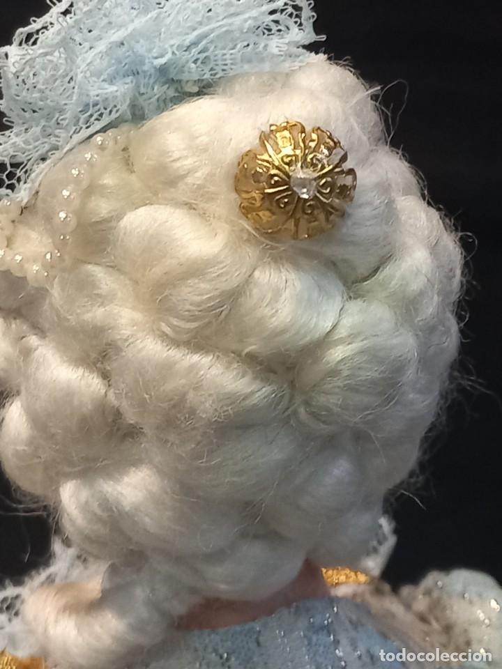 Mu&ntilde;ecas espa&ntilde;olas modernas: MU&Ntilde;ECA-43cm (MAR&Iacute;N) celeste &uml;VERSALLES&uml; - Foto 6