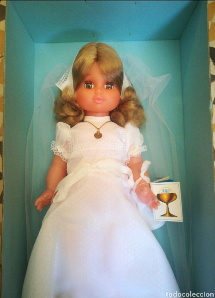 Mu&ntilde;ecas espa&ntilde;olas modernas: Mu&ntilde;eca de comuni&oacute;n Eda Dur&aacute; - Foto 2