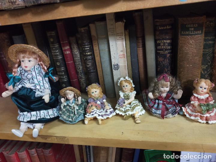 Mu&ntilde;ecas espa&ntilde;olas modernas: LOTE DE 6 MU&Ntilde;EQUITAS. - Foto 1