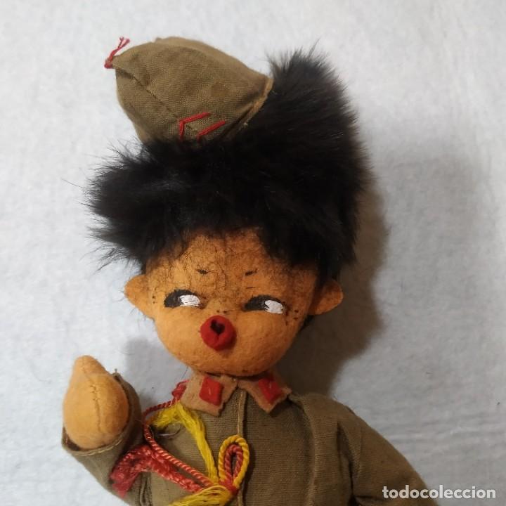Mu&ntilde;ecas espa&ntilde;olas modernas: MU&Ntilde;ECO FIELTRO MILITAR CHUSCO DE PAN - Foto 3
