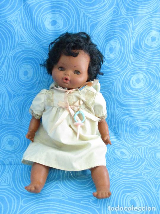 Mu&ntilde;ecas espa&ntilde;olas modernas: MU&Ntilde;ECA CARI&Ntilde;IN DE VICMA, NEGRITA - Foto 1