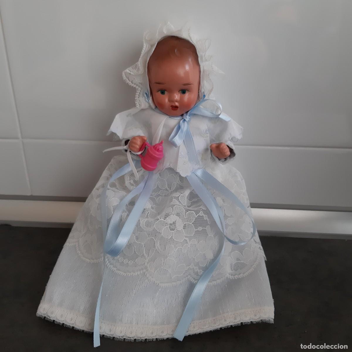 Mu&ntilde;ecas espa&ntilde;olas modernas: MU&Ntilde;ECA BEBE DE COMPOSICION 19CM - Foto 1