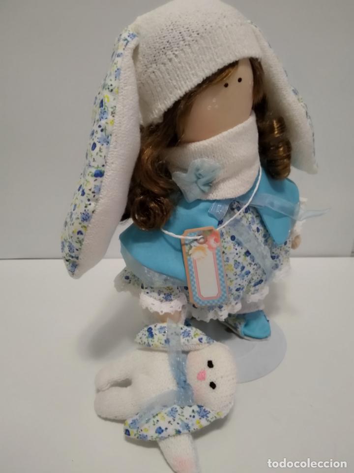 Mu&ntilde;ecas espa&ntilde;olas modernas: MU&Ntilde;ECA RUSA CON OREJITAS REALIZADA A MANO - Foto 4