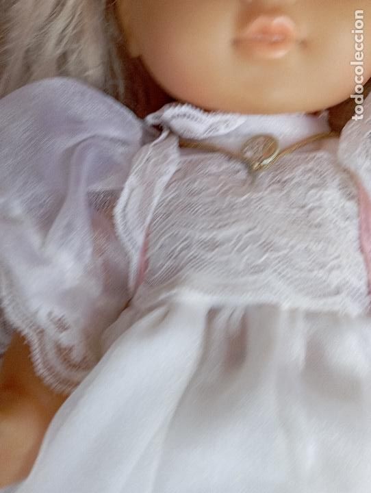 Mu&ntilde;ecas espa&ntilde;olas modernas: ANTIGUA MU&Ntilde;ECA COMUNION RUBIA. - Foto 5