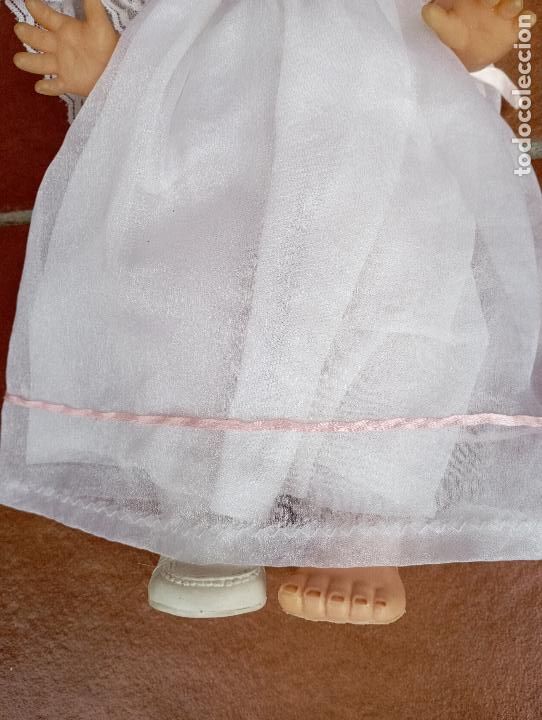 Mu&ntilde;ecas espa&ntilde;olas modernas: ANTIGUA MU&Ntilde;ECA COMUNION RUBIA. - Foto 8