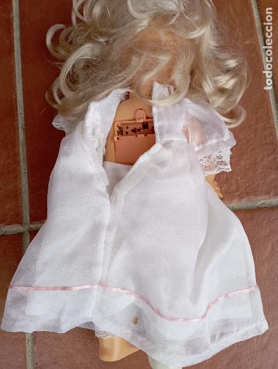 Mu&ntilde;ecas espa&ntilde;olas modernas: ANTIGUA MU&Ntilde;ECA COMUNION RUBIA. - Foto 12