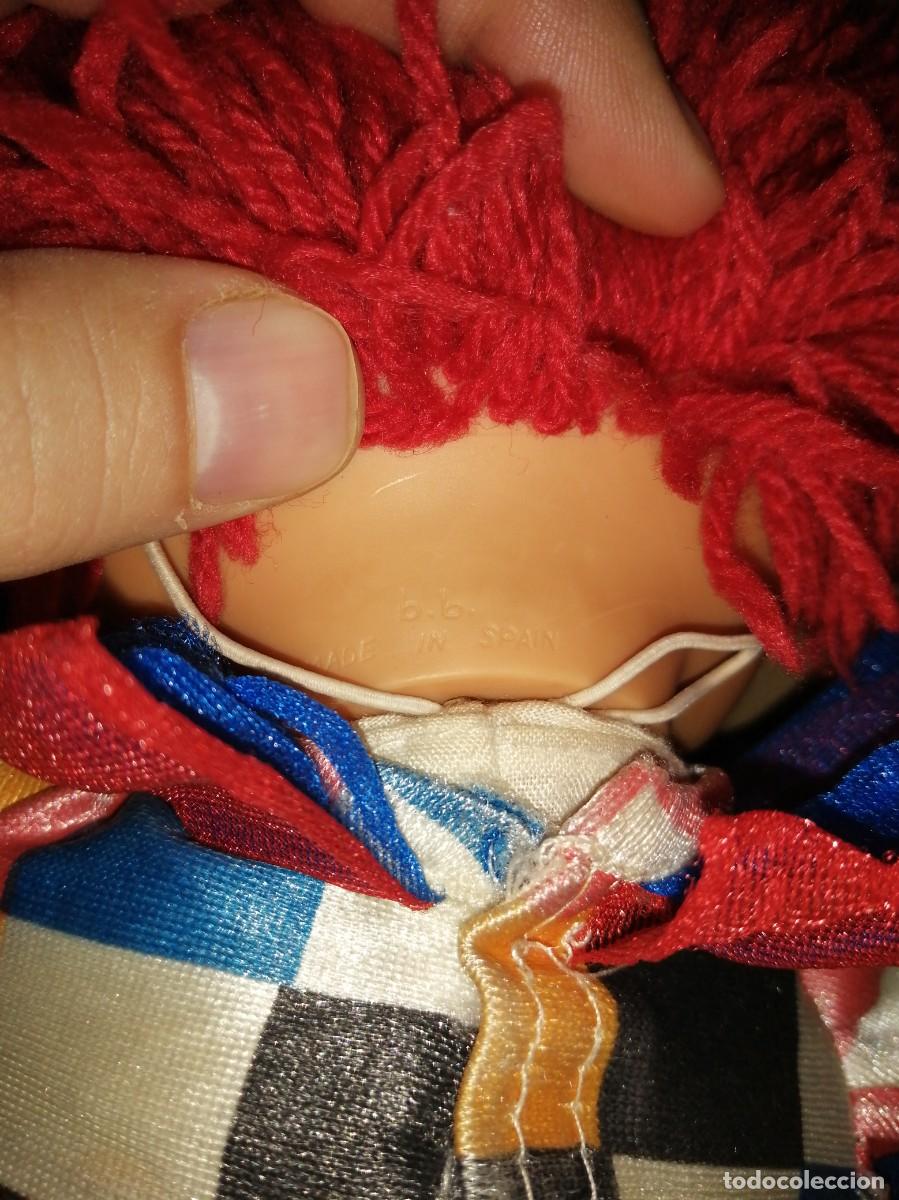 Mu&ntilde;ecas espa&ntilde;olas modernas: Mu&ntilde;eco payaso con pelo rojo marca BB - Foto 2