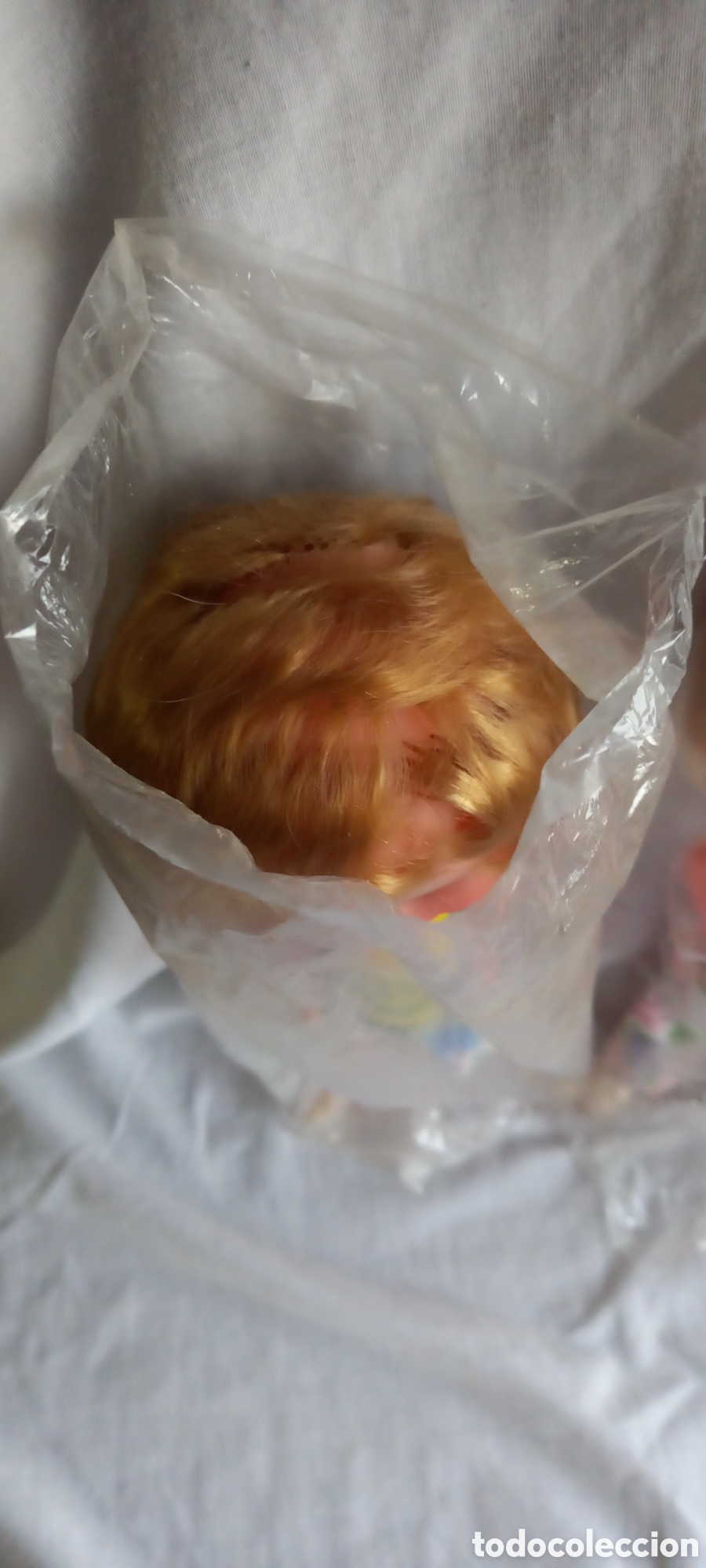 Mu&ntilde;ecas espa&ntilde;olas modernas: PAREJA DE MU&Ntilde;ECOS RISI EN SU BOLSA, ANTIGUOS - Foto 3