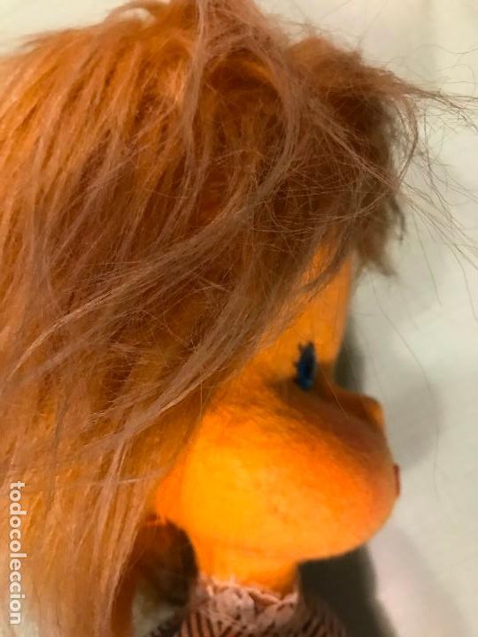 Mu&ntilde;ecas espa&ntilde;olas modernas: Mu&ntilde;eca de fieltro mide 47 cms bien conservada - Foto 5