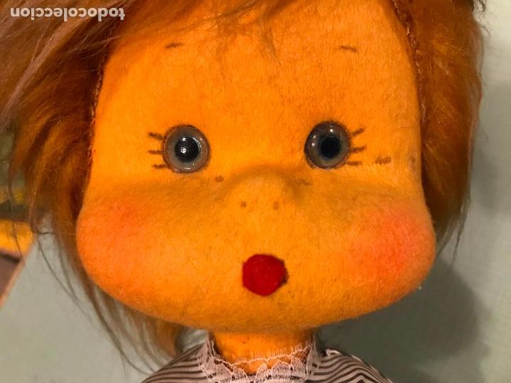 Mu&ntilde;ecas espa&ntilde;olas modernas: Mu&ntilde;eca de fieltro mide 47 cms bien conservada - Foto 7
