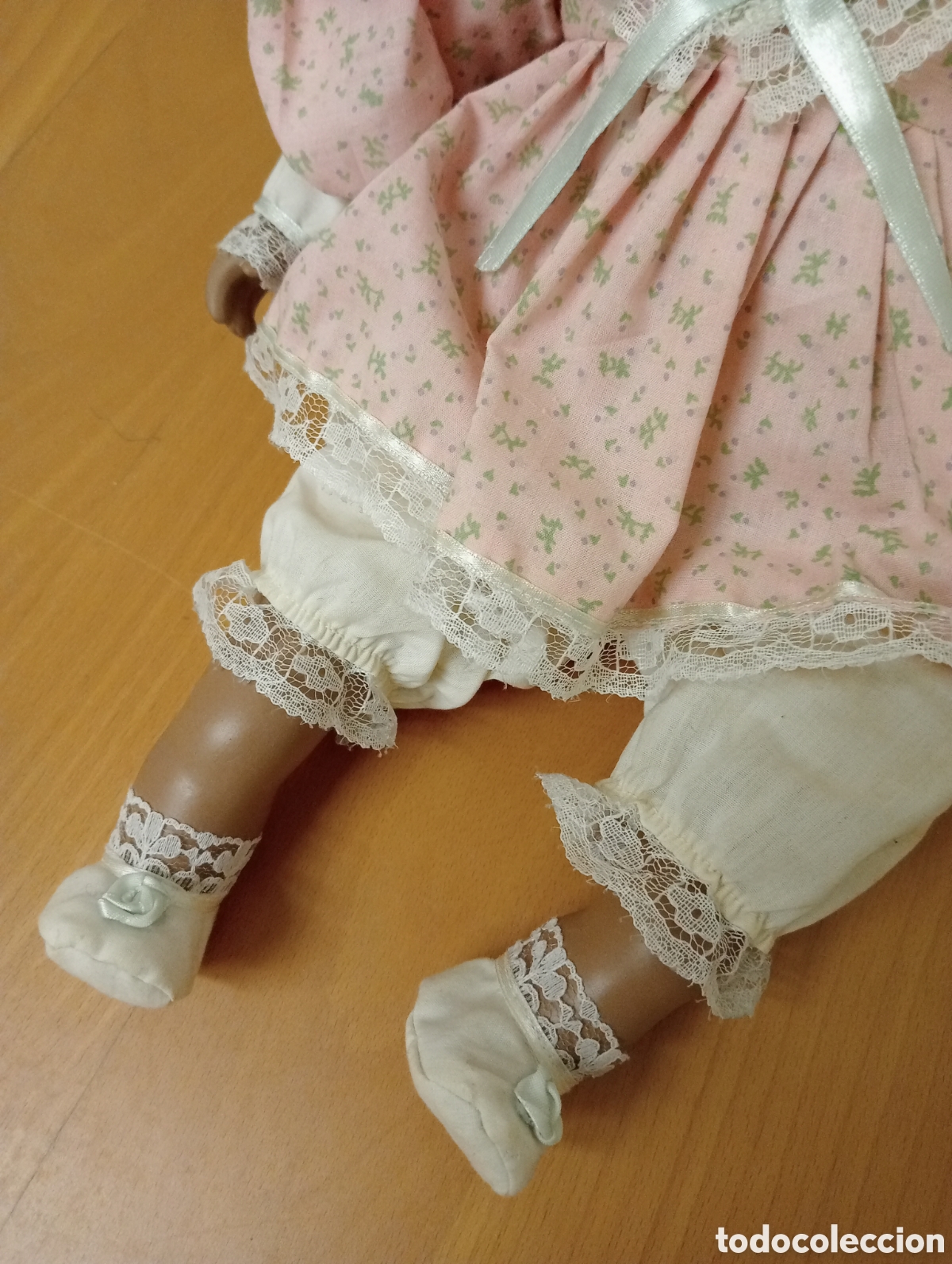 Mu&ntilde;ecas espa&ntilde;olas modernas: Mu&ntilde;eca negra porcelana - Foto 7