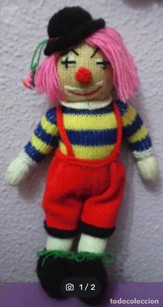 Mu&ntilde;ecas espa&ntilde;olas modernas: Amigurumi payaso - Foto 1