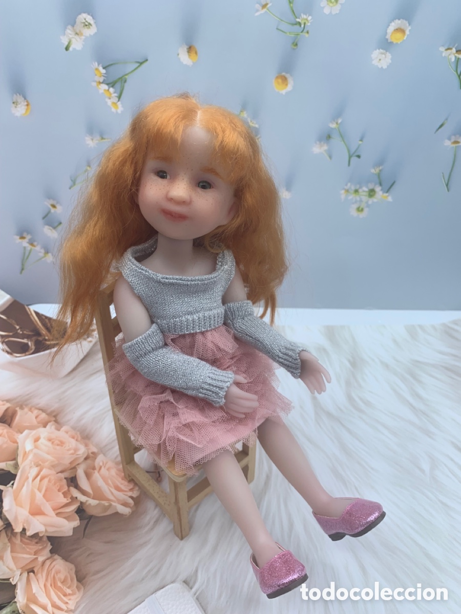 Mu&ntilde;ecas espa&ntilde;olas modernas: Mu&ntilde;eca de 30 cm Rudy red - Foto 10