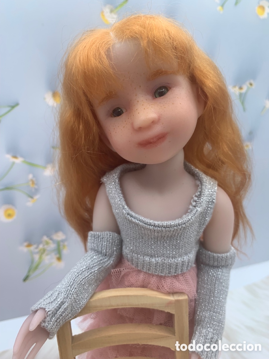 Mu&ntilde;ecas espa&ntilde;olas modernas: Mu&ntilde;eca de 30 cm Rudy red - Foto 1
