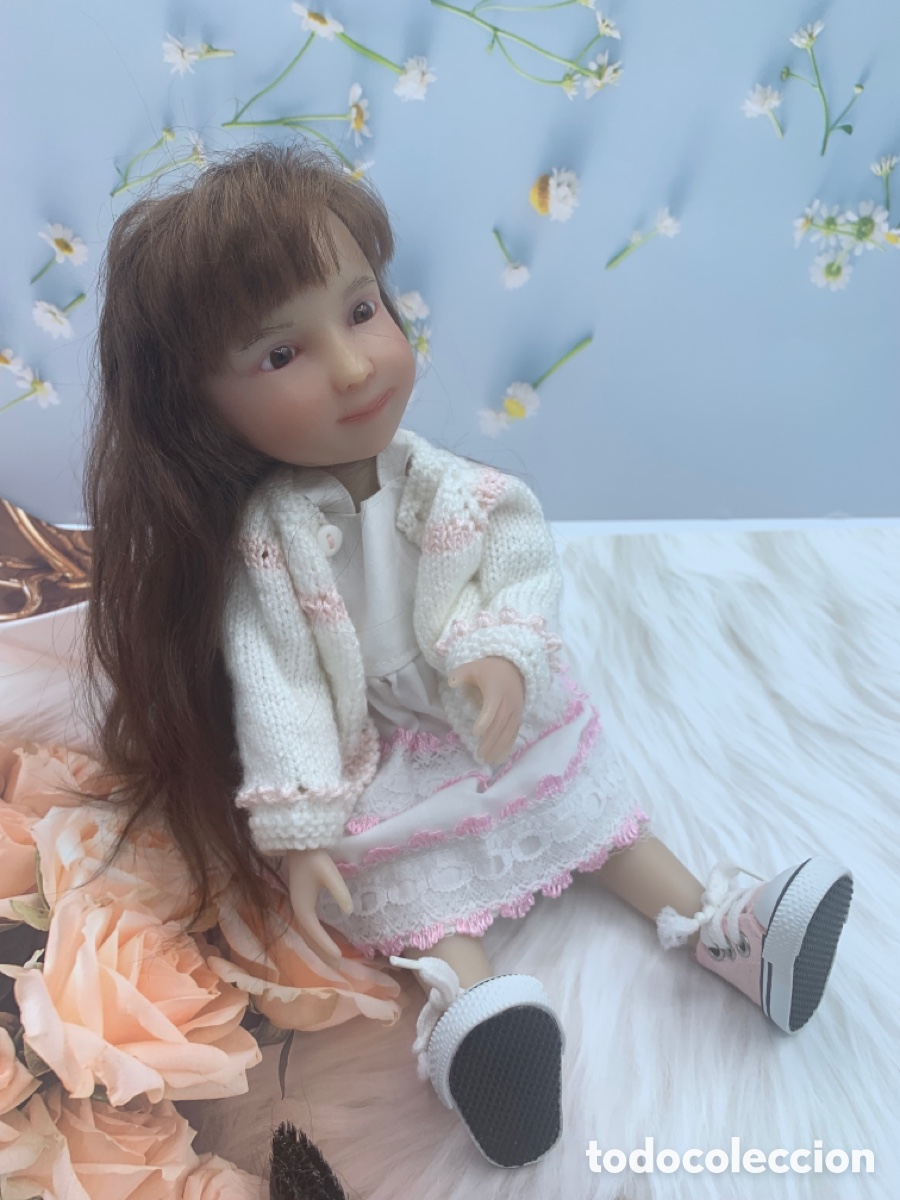Mu&ntilde;ecas espa&ntilde;olas modernas: Mu&ntilde;eca articulada Rudy red - Foto 2